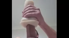 Jouer Alex Mercer's Toy Cock Creampie Fantasy