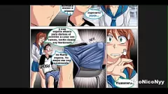 Redare Anime Nerd Boy este prezentat cu o fată uimitoare pentru a-și ușura laptele construit