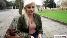 Katy gets fucked by a unknown for cash in