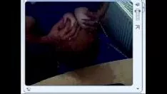 Abspielen Reifen auf einer Webcam